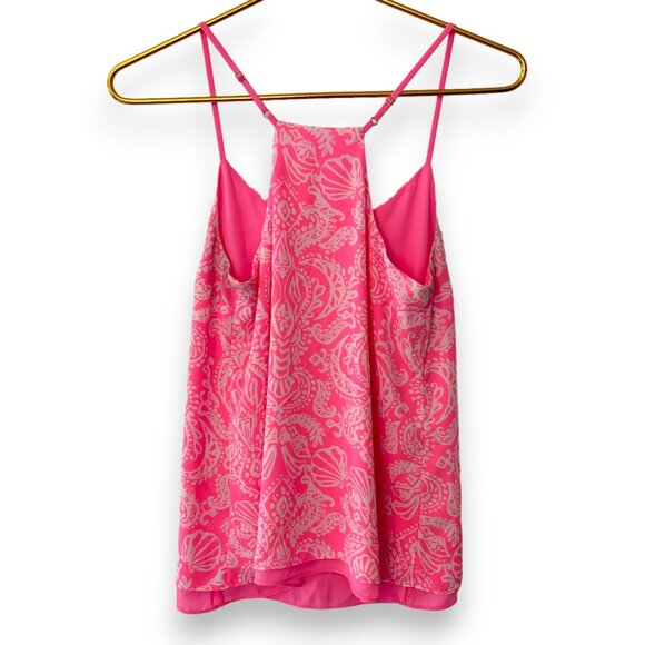NWOT! Lily Pulitzer Dusk Tank Top in Havana Pink - Picture 3 of 8